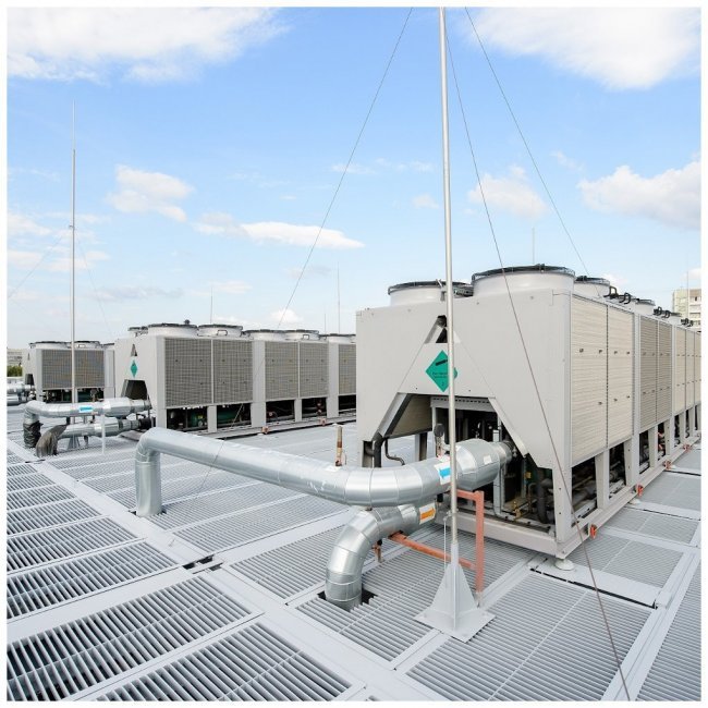 Система кондиционирования чиллер фанкойл Система кондиционирования чиллер фанкойл